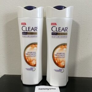 Clear Hair Anti Dandruff hair fall treatment Shampoo 320ml x 2 Bottle